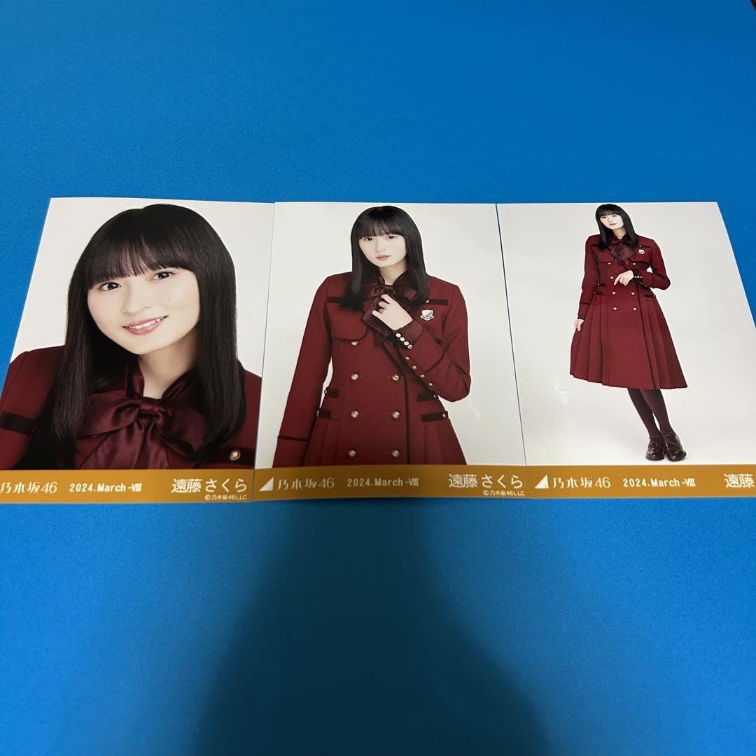 Amazon.co.jp: 乃木坂46 遠藤さくら 生写真 34th制服 3種コンプ : おもちゃ